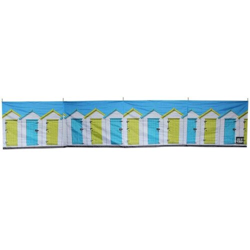 OLPRO OLPRO Beach Huts 5 Pole Windbreak (Wooden Poles)
