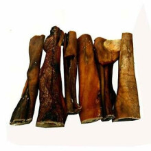 (2kg (40-50 Slices)) Natural Dried Beef Headskin Pieces Dog Treat Chew - Pizzle Bully Alternative