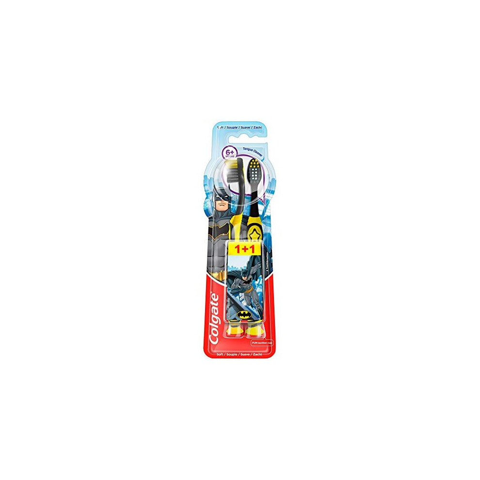 Colgate Oral Care Kids Minions Duo Toothbrush 6+ Years 2 Units - Pack of 4