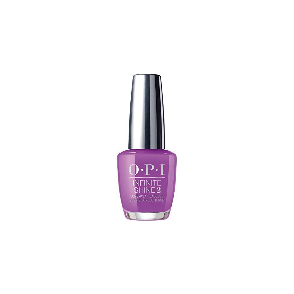 OPI PUMP Neon Collection Infinite Shine Nail Polish, Positive Vibes Only, 15 ml