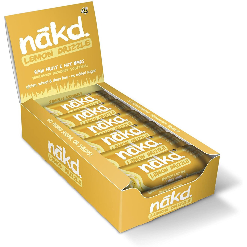Nakd Lemon Drizzle Bar X18 35G