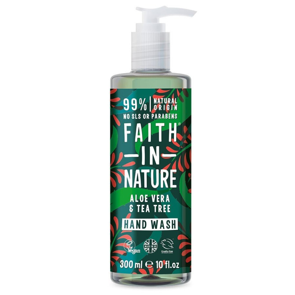 Faith Aloe Vera & Tea Tree Hand Wash 6 x 300ml