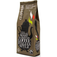 Clipper ORG & FT Italian Style R&G Coffee 227g x8