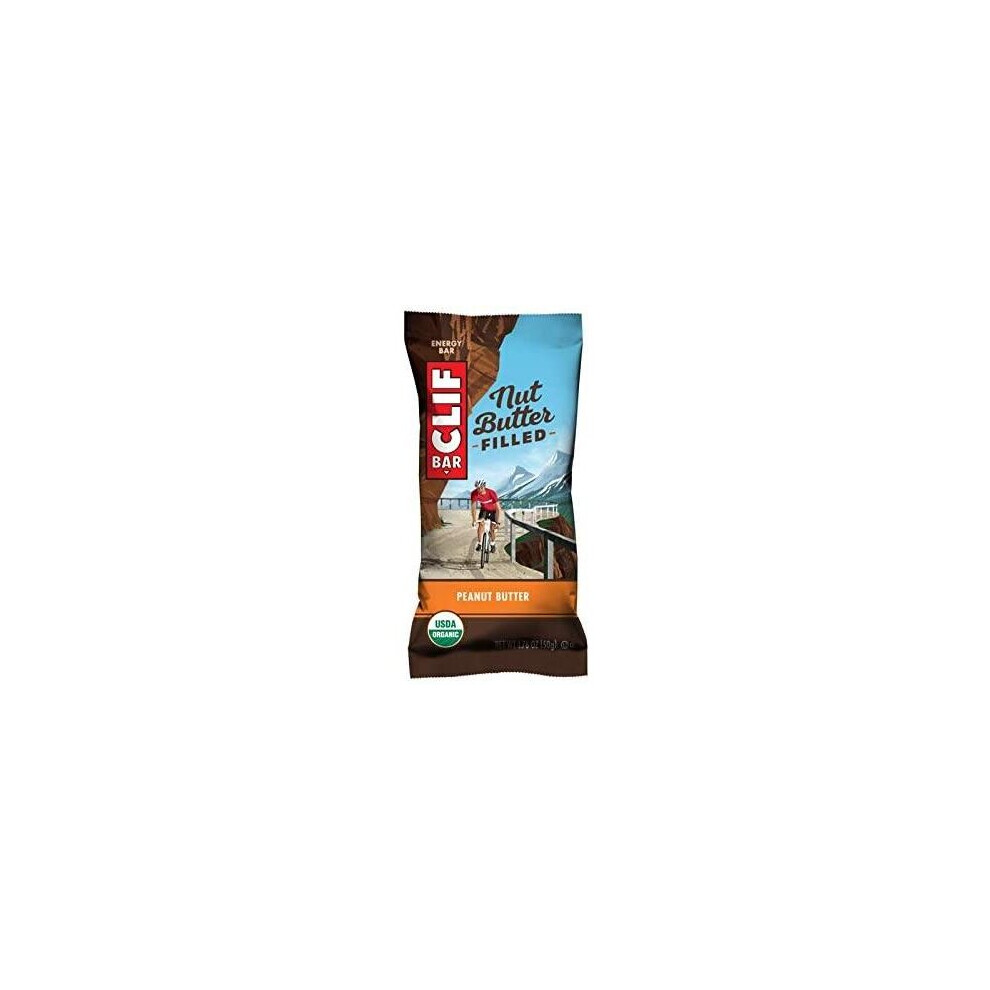 Clif Bar Clif Nut Filled Energy Bar - Peanut Butter 50G X12