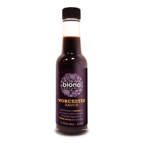 Biona Organic Worcester Sauce 140ml x6