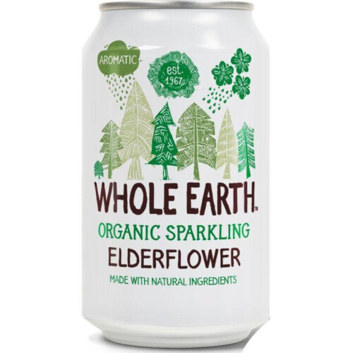 Whole Earth ORG Elderflower Drink 330ml x24