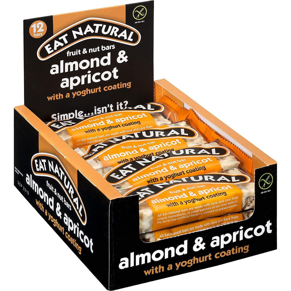 Eat Natural Almond, Apricot & Yogurt 50g x12 - 1292