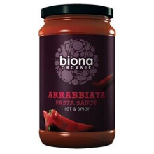 Biona Org Arrabbiata hot & spicy pasta Sauce (Vegan) 350g x6