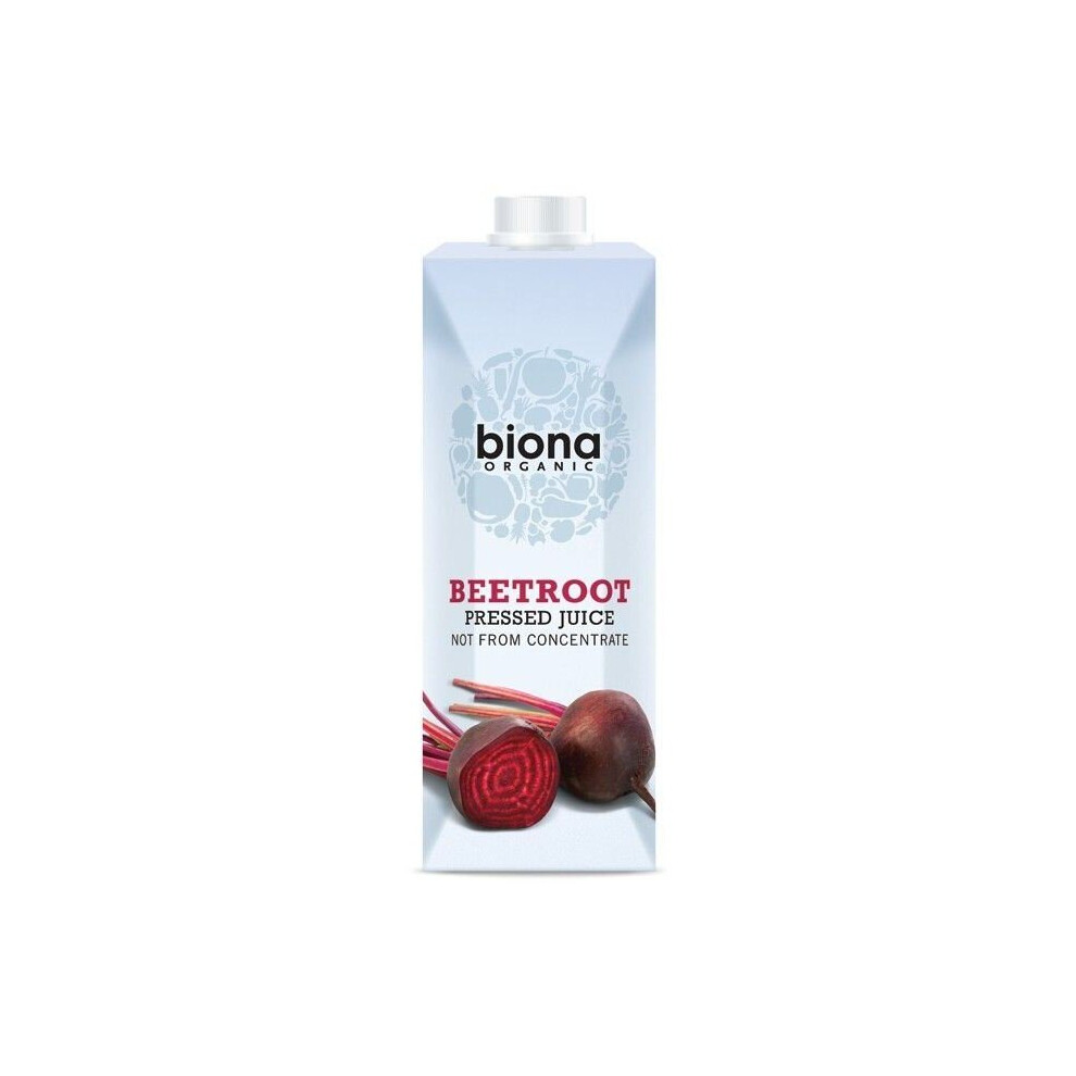 Biona Organic Beetroot Juice (Pressed) 0.5Ltr X12