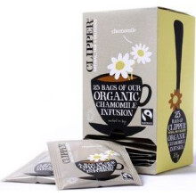 Clipper ORG & FT Chamomile Tea Envelope S&T 25's x6
