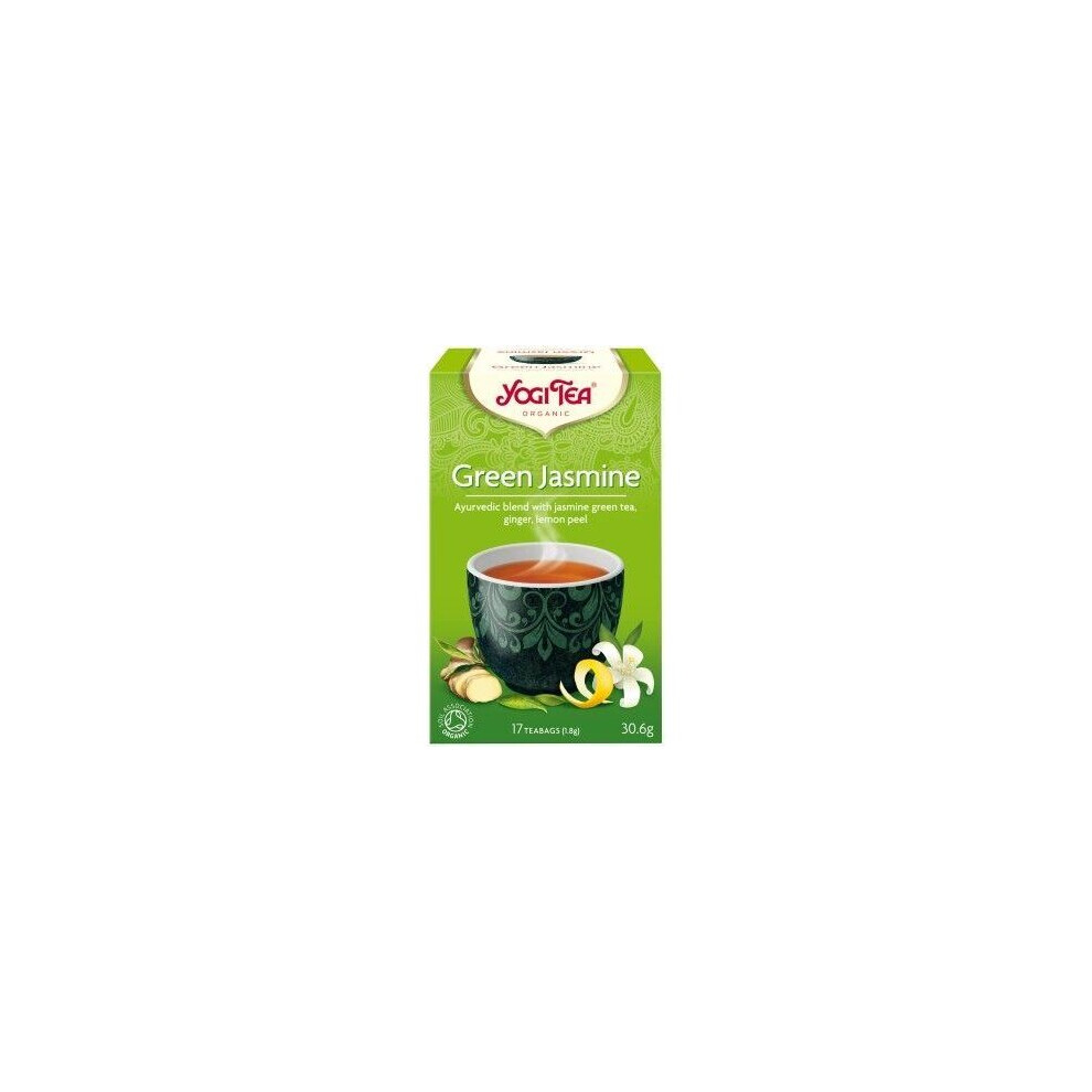 Yogi Tea ORG Green Jasmine 30.6g (17s) x6