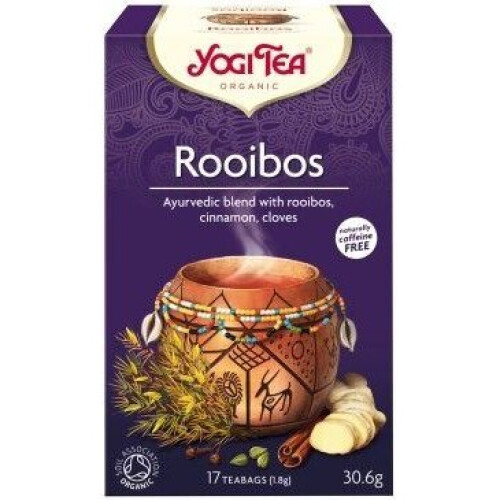 Yogi Tea ORG Rooibos 30.6g (17s) x6