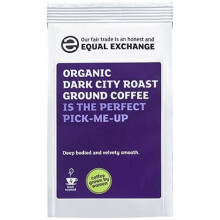 Equal Exchange ORG Dark City R&G Coffee 227g x8