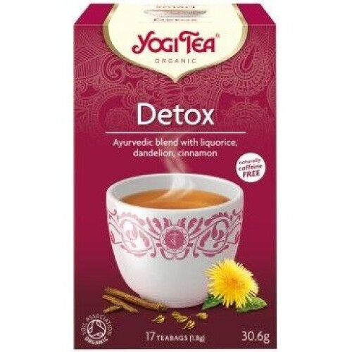 Yogi Tea ORG Detox 30.6g (17s) x6