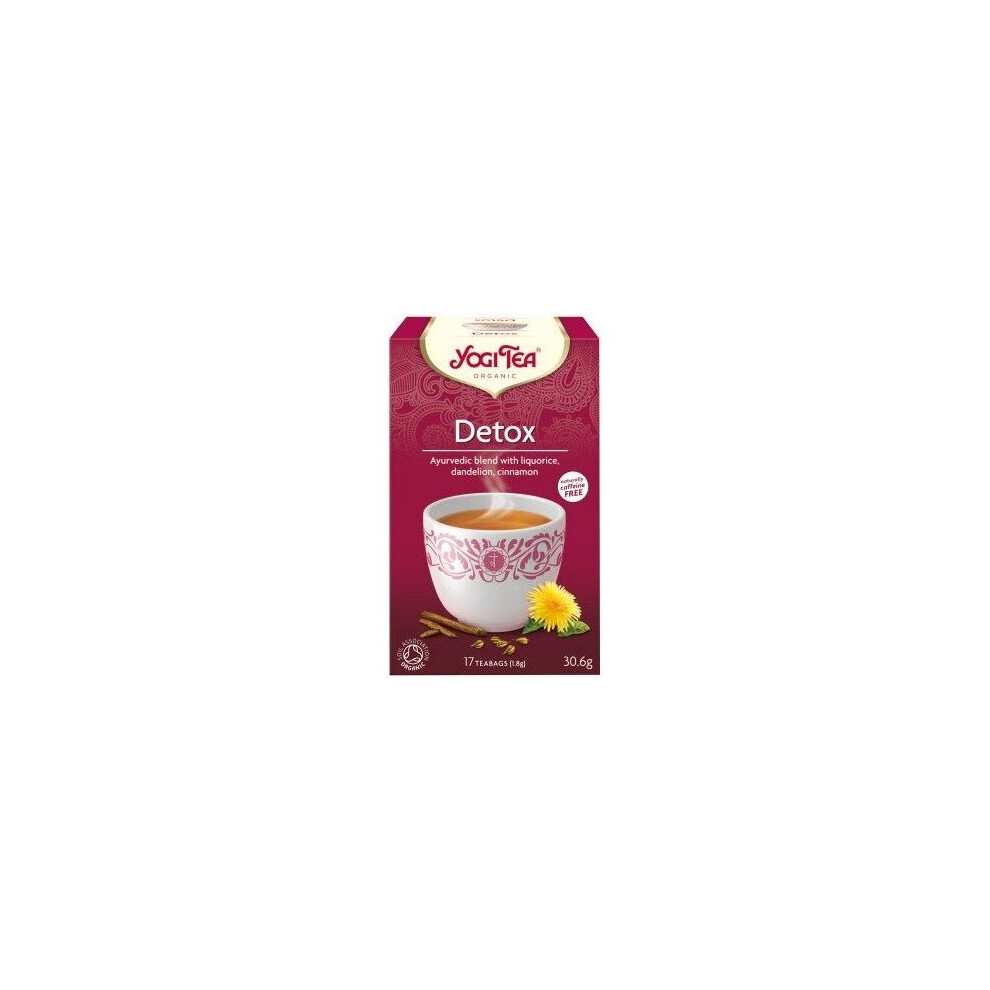 Yogi Tea Org Detox 30.6G (17S) X6