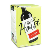 (Red, Merlot) On The House 30 Bottle Wine Kits