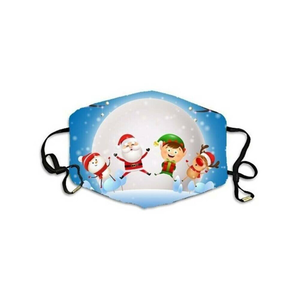 (#7, 22*11.5 Cm) Christmas Face Masks Womens Mens Xmas Mouth Protection Cover Reusable 795340165679