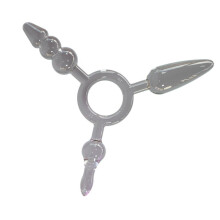 Triple Anal Toy - Purple