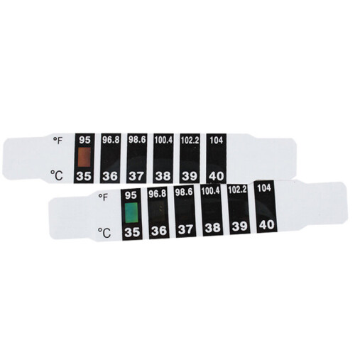 5X Thermometer Strips Instant Read Reusable Forehead fever Temperature 2