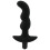 Black Silicone Anal Plug and Vibrator 1