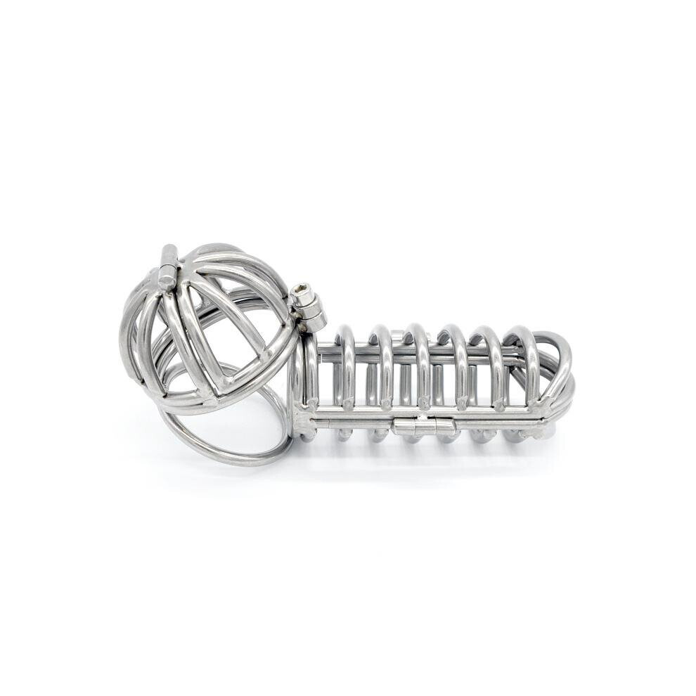 The Room Of Doom Multi Ring Chastity And Scrotum Cage