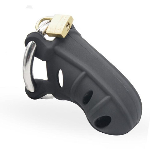 Silicone Cock Chastity Cage 1