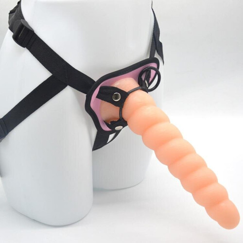 Large Spiral StrapOn Dildo