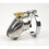 Snake Head Design Cock Chastity Cage 1