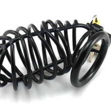 Black Ring Cock Cage