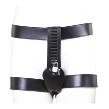 Chastity knickers with Strap On Dildo