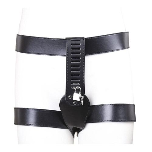 Chastity knickers with Strap On Dildo