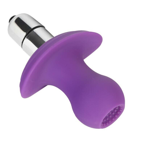 Vibrating Butt Plug - Purple