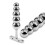 Beaded Anal Plug with Tbar 1
