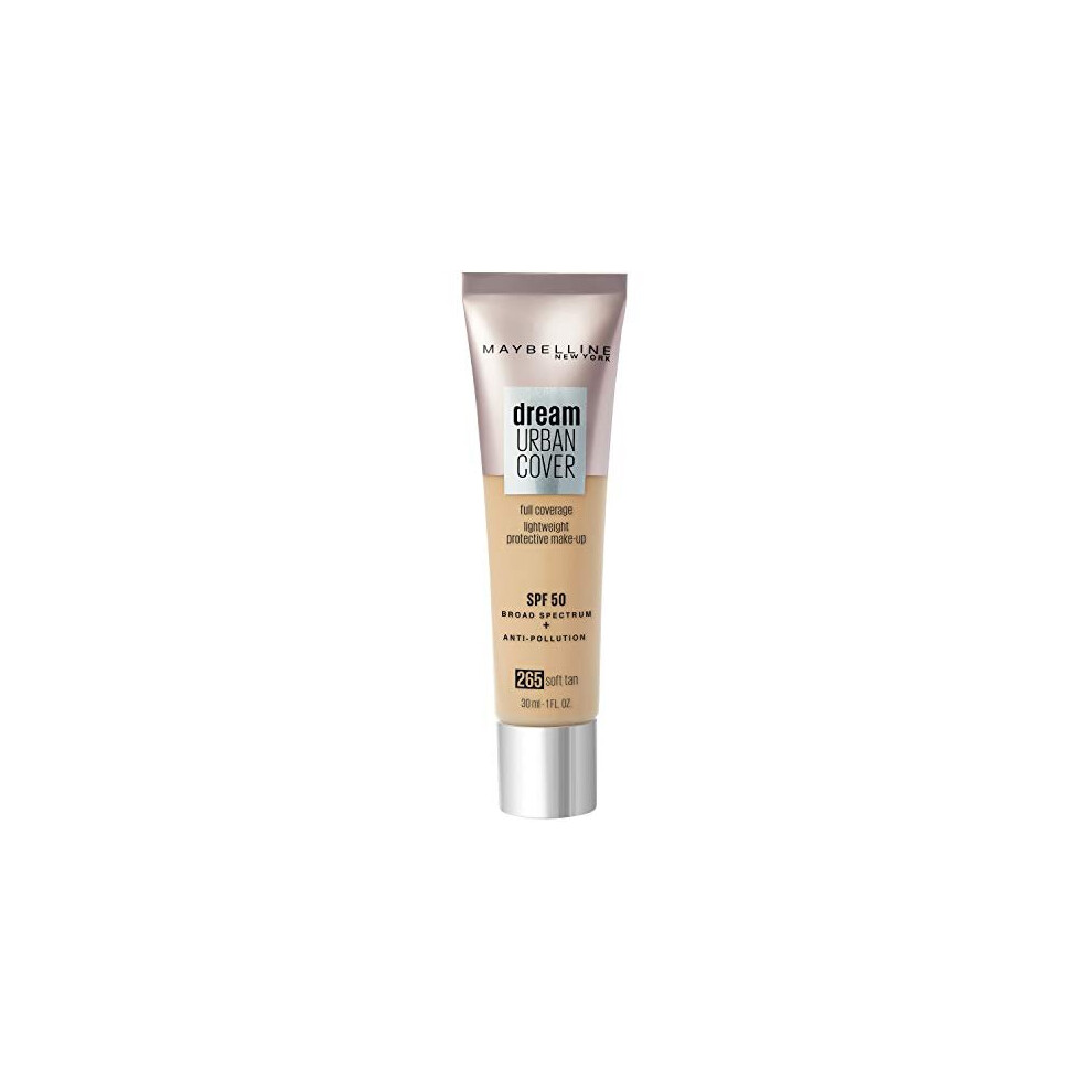 Maybelline Dream Urban Cover All-In-One Protective Makeup SPF 50 265 Soft Tan