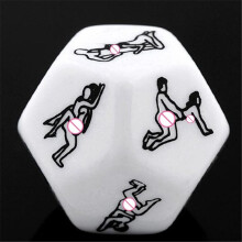 Sexual Position Dice - Black