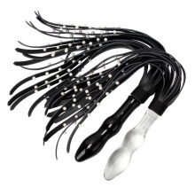 Glass Anal Toy and Beaded Flogger