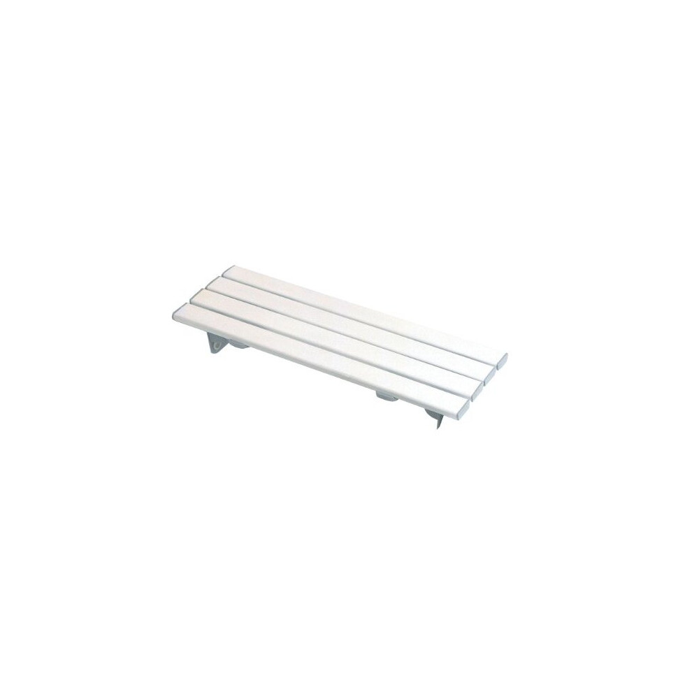 Vermont Homecrafts Homecraft Savanah Slatted Bath Board, Strong, Comfortable, And Sturdy Plastic Bath Board, Four Slat Board With Quick Draining Design, 686Mm Length An
