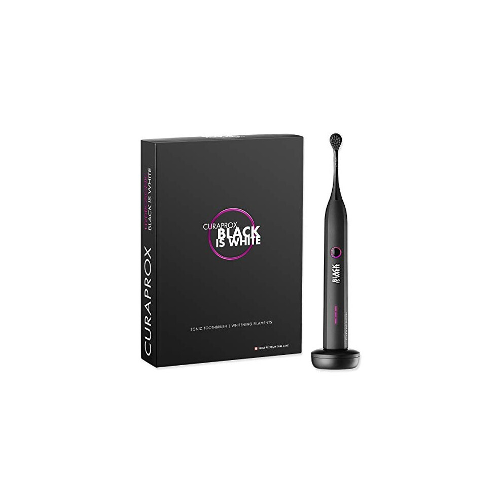 Curaprox Sonic Toothbrush with Carbon Filaments - Black