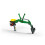 Rolly Toys Rolly Toys Rear Excavator - John Deere Green 1