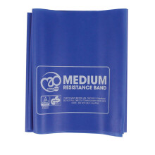 Fitness Mad Blue střední odporový pás pouze 1,5 m x 15 cm