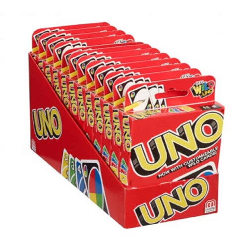 UNO Mattel Games Uno Classic Card Game For 7 Years Plus - Multicolor 1