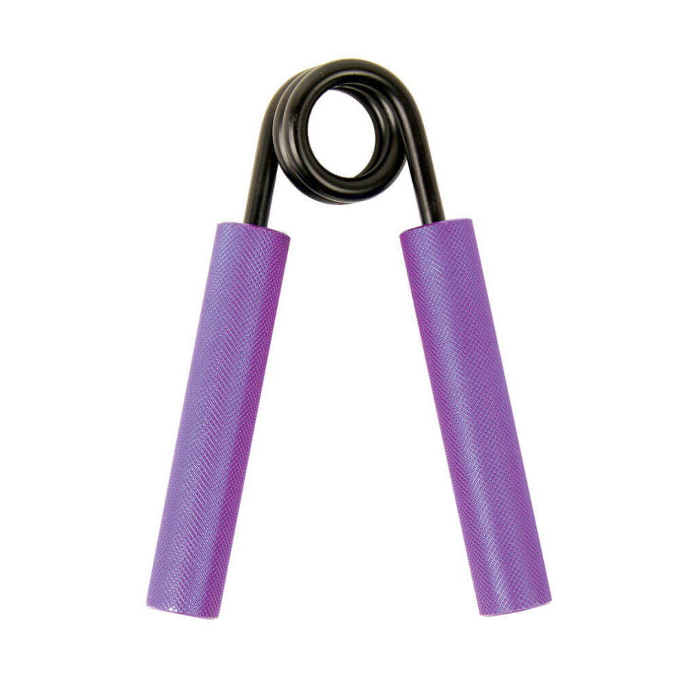 Fitness Mad 90Kg Pro Power Hand Grip Strong Purple Strong Aluminium Finger Dumbells Heavy Grip