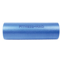 Fitness Mad 45cm Foam Roller Blue Portable Lightweight Exercise Muscles