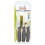 Kitchen Devils Control Starter Set, Stainless Steel, Black, 3 PCE 1