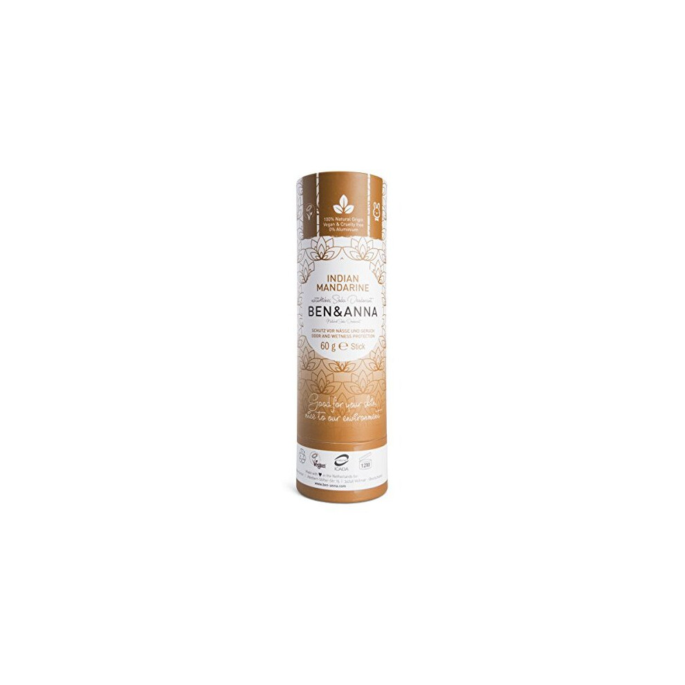 Â¼Berleben Ben&Anna Natural Soda Deodorant - 100% Aluminium Free Deodorant Cruelty Free Vegan Natrue-Certified With Organic Shea Butter And Bicarbonate Of Soda