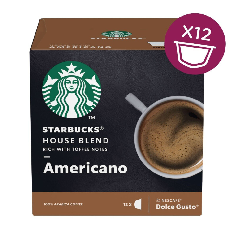 Nescafe Dolce Gusto Starbucks House Blend Americano (Pack Of 1)