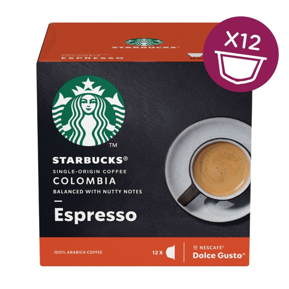 Nescafe Dolce Gusto Starbucks Colombia Espresso (Pack Of 1)