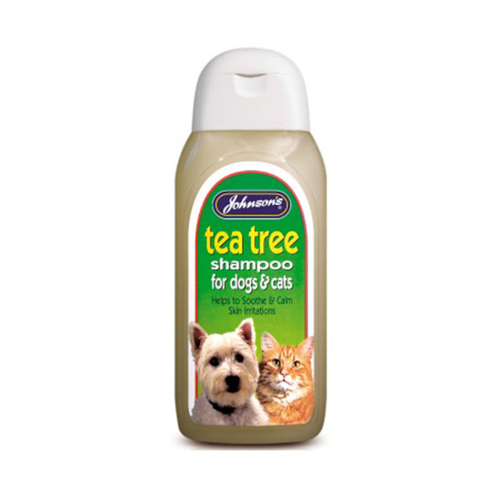 Johnsons Tea Tree Soothing Shampoo for Dogs 200ml