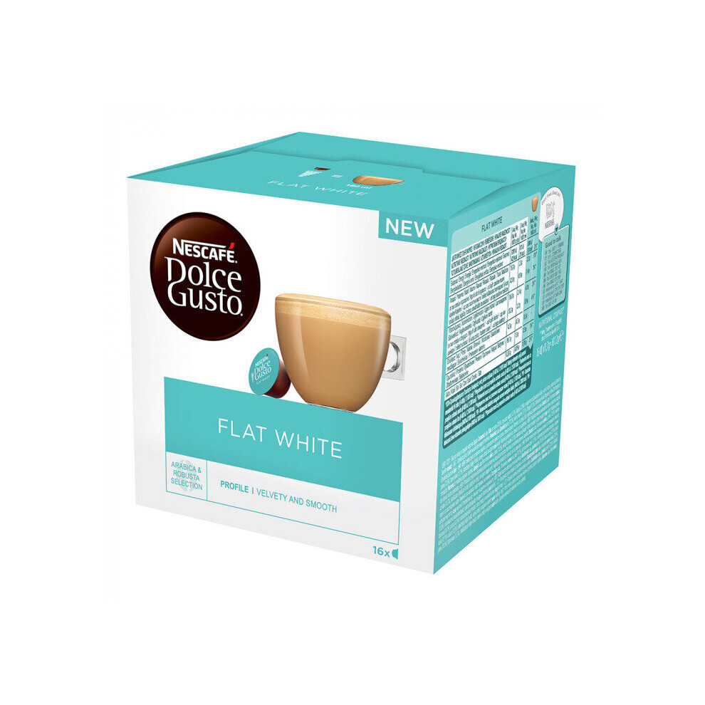 Nescafe Dolce Gusto Flat White Pack Of 3