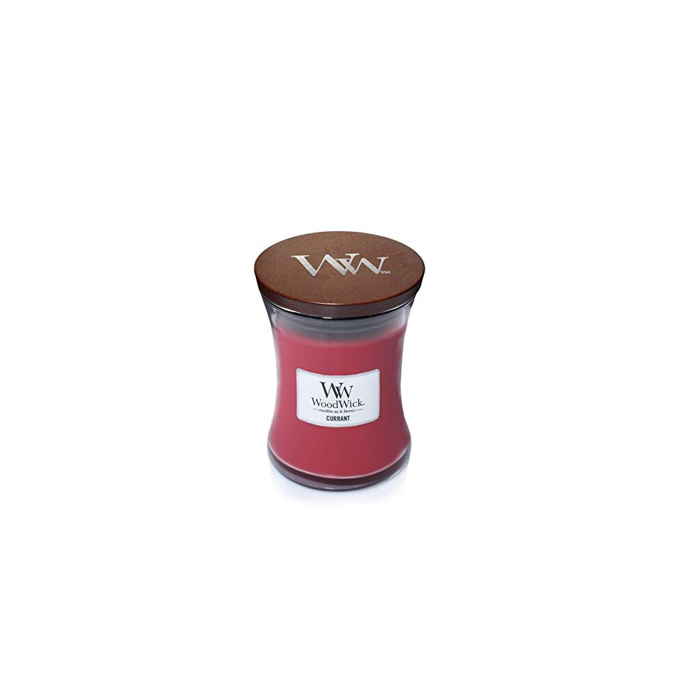 WoodWick Medium Hourglass Scented Candle, Currant